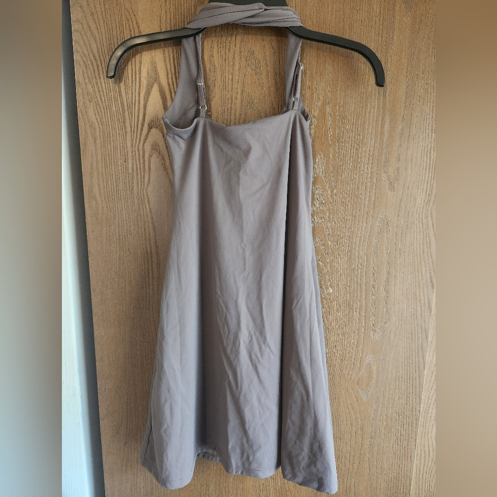 Grey Athletic Dress - Picture 2 of 3